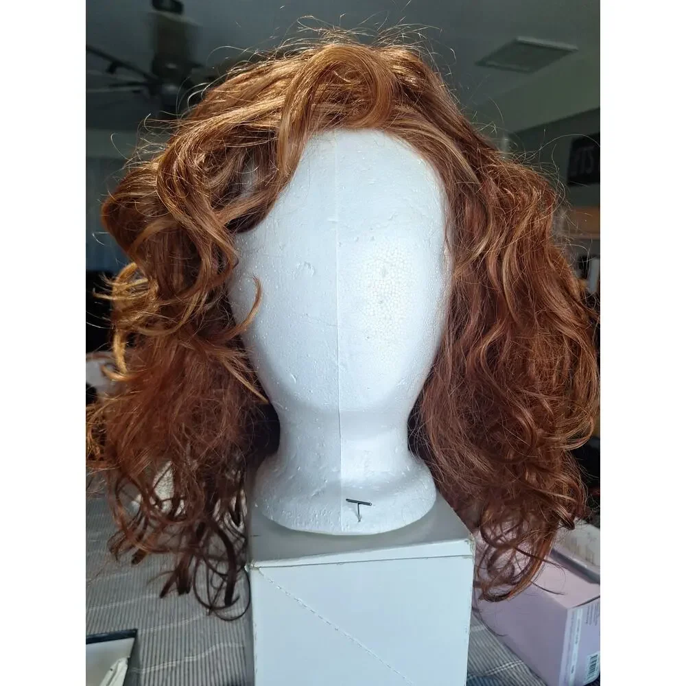 Raquel Welch Tigress Wig R28S Glazed Fire Memory Cap Kanekalon Synthetic w/Box